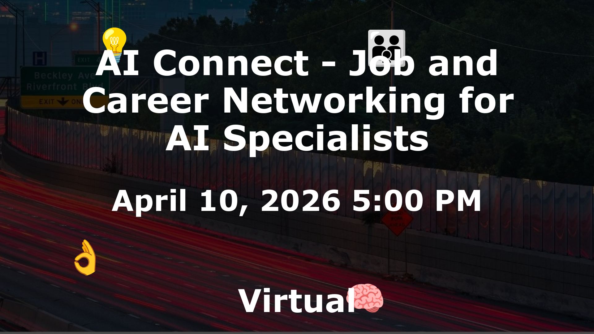 AI Connect - Job and Career Networking for AI Specialists event image